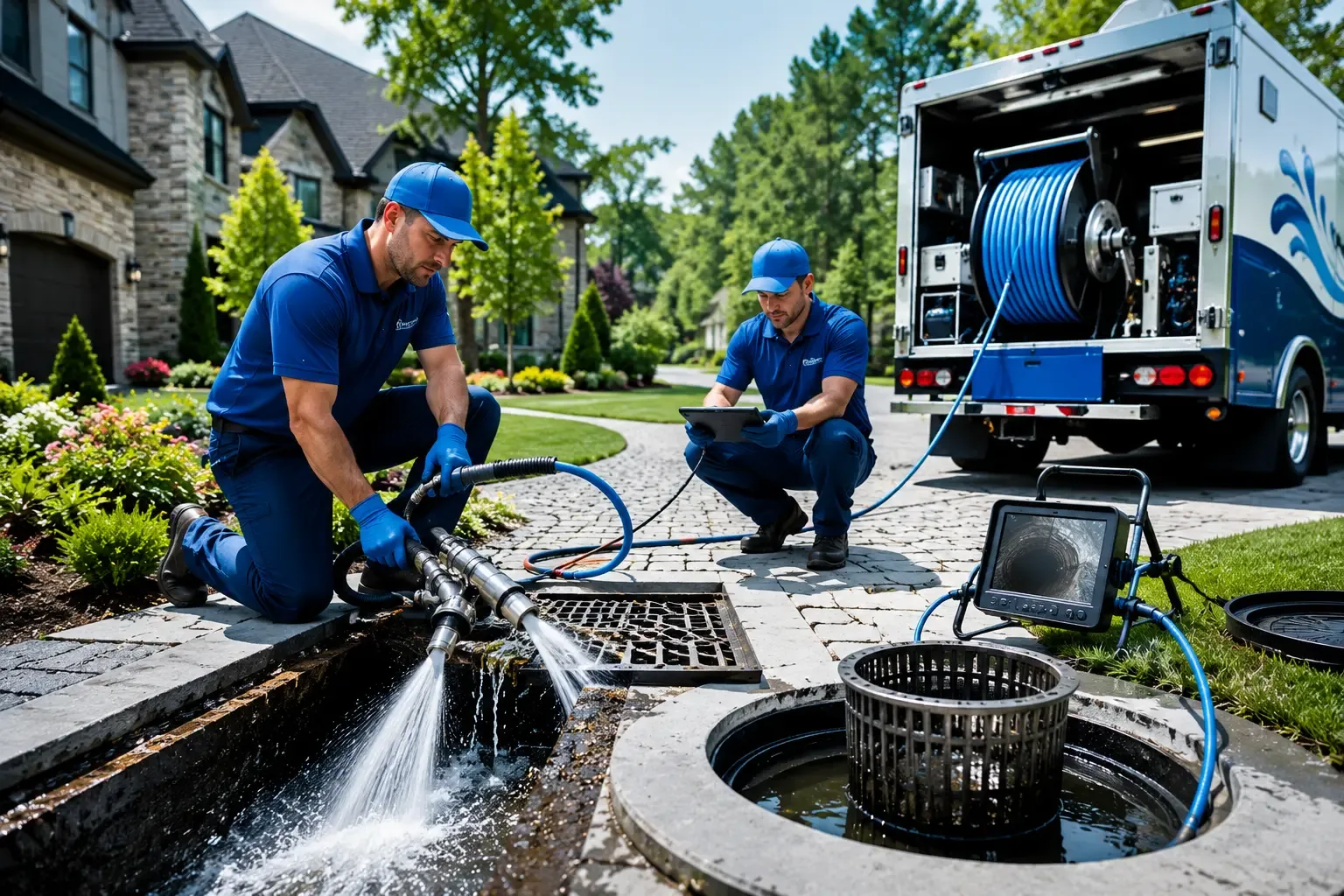 Local outdoor drain cleaning professionals in Oxbow, ME